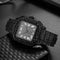 Straight European Hip Hop Diamond Quartz Wrist Watch  ( UAE Delivery Time: 1-3 Days )